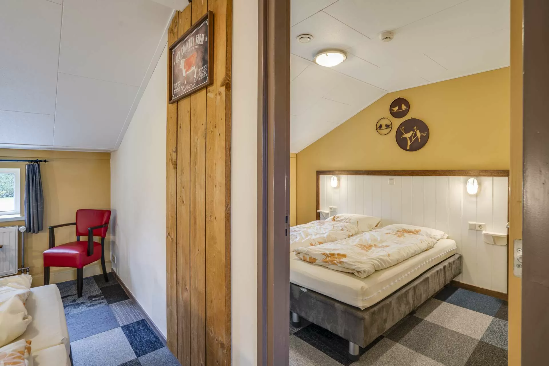 Boeren­suite 7 "Gaai"- dubbele kamer